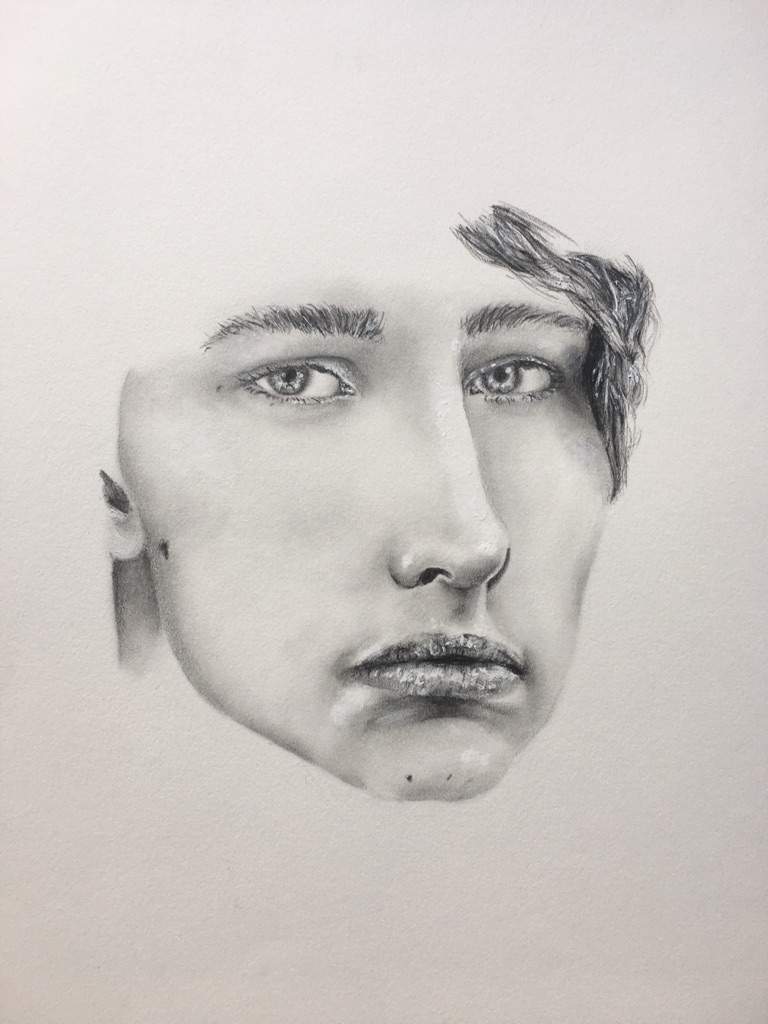 Colby Brock portrait Drawing Amino