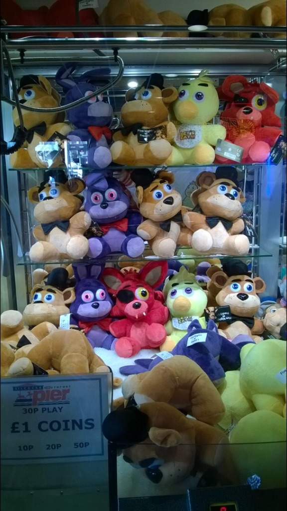 fnaf plush claw machine