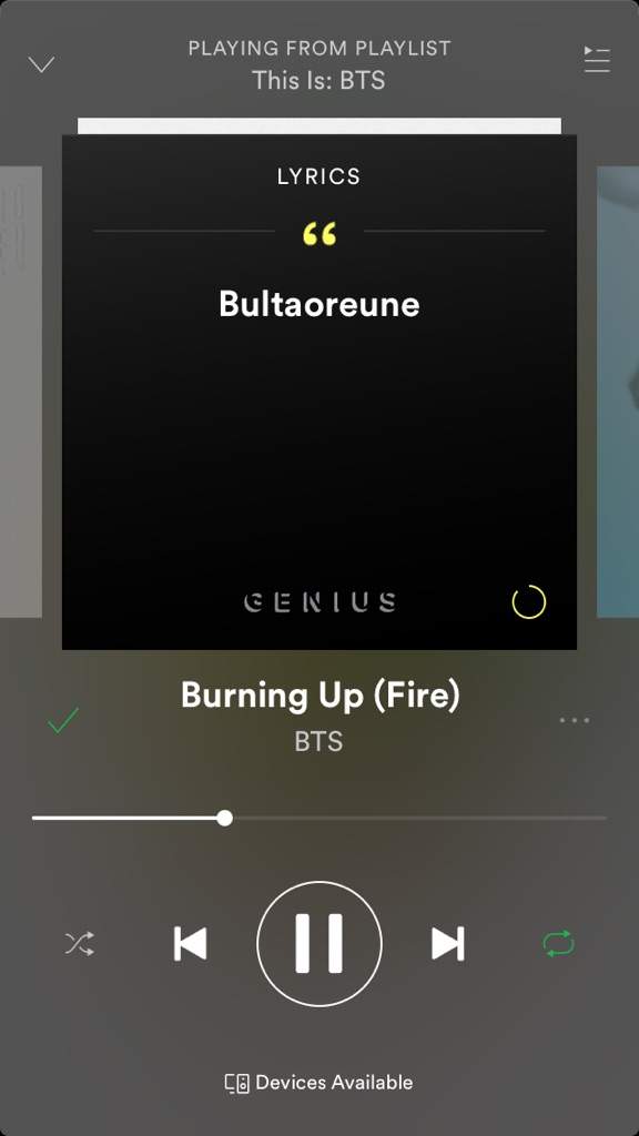 Bts Spotify Behind The Lyrics Army S Amino