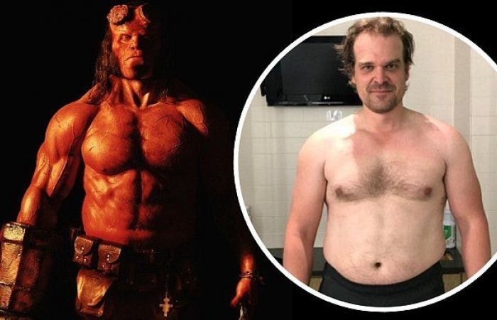 David Harbour's Hellboy *PICS INCLUDED 
