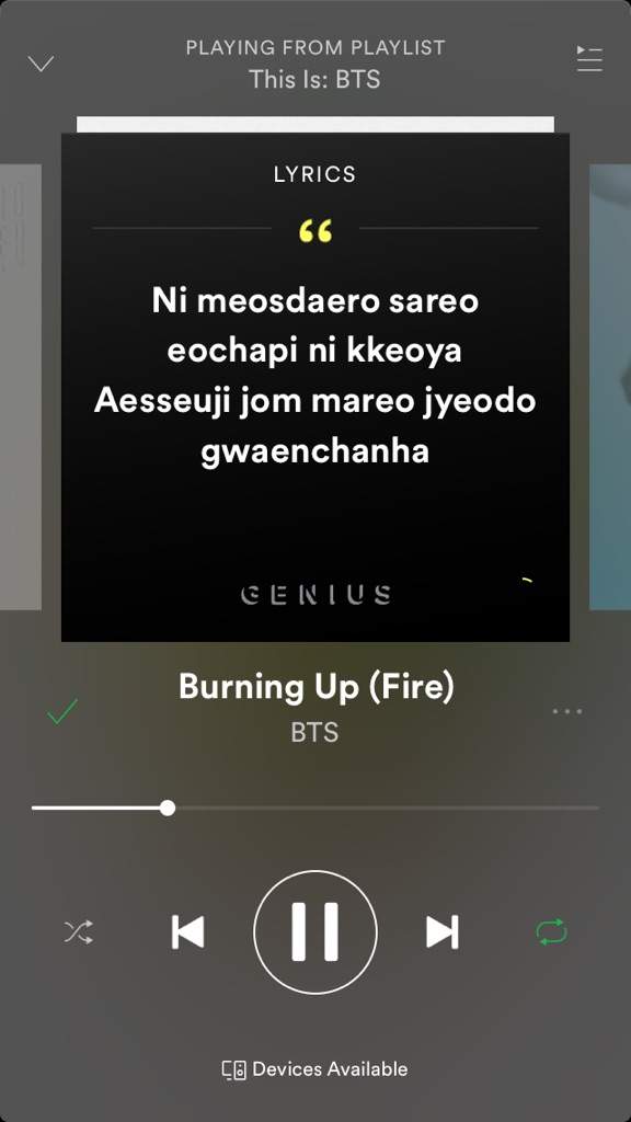 Bts Spotify Behind The Lyrics Army S Amino