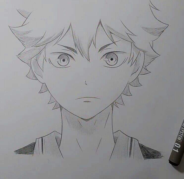 Dibujo de Hinata de Haikyuu Arte Anime Amino Amino