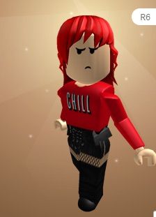 Chill Red Female Roblox Amino - stylish animation in roblox