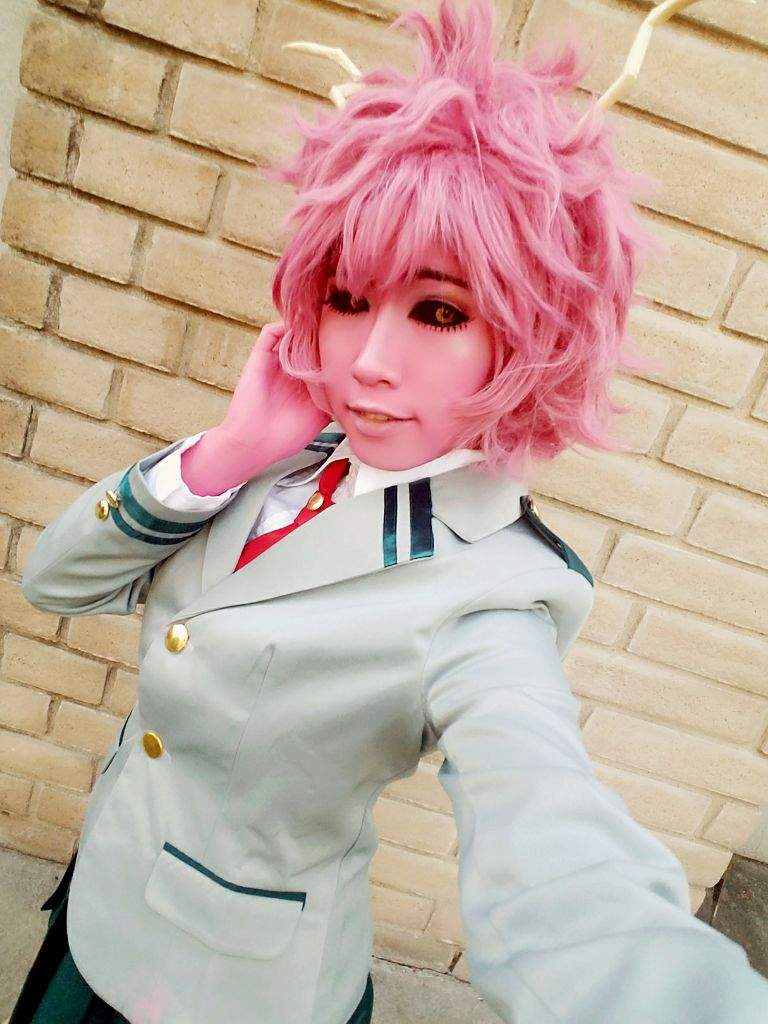 BNHA Mina Ashido CosTest Cosplay Amino