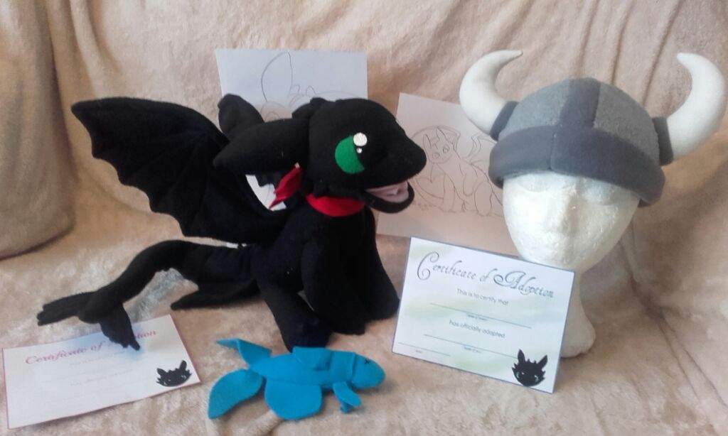 baby night fury plush