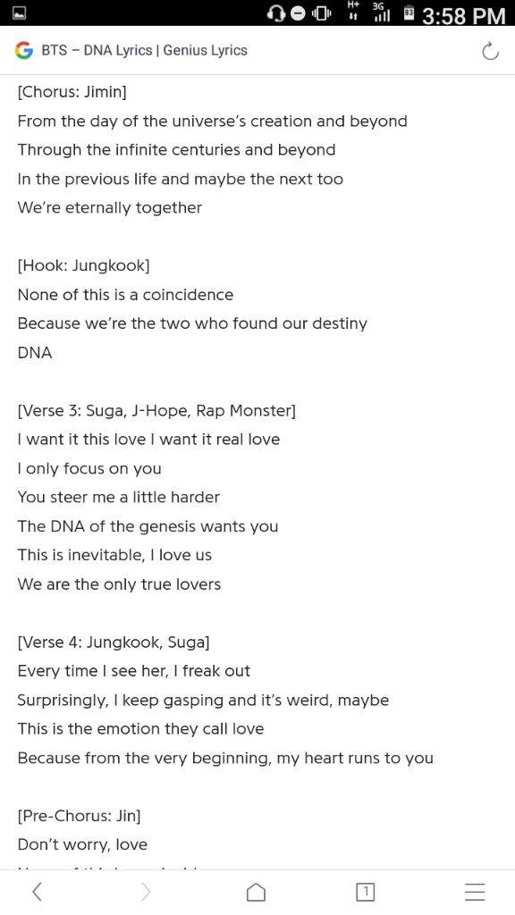 Dna English Translation What A Song Amazing Army S
