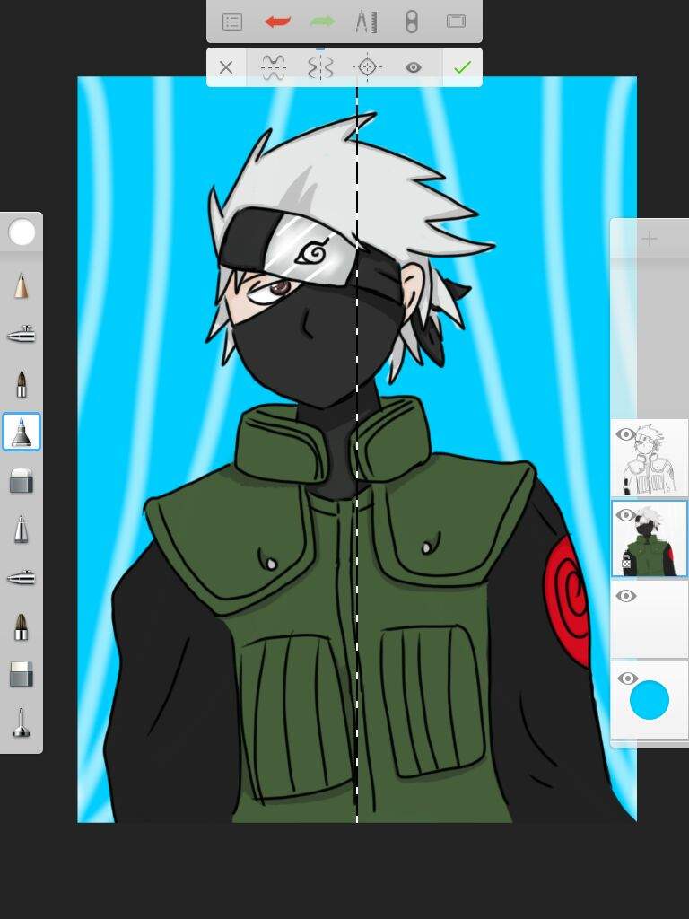Kakashi Drawing! Naruto Amino