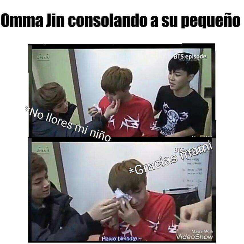 Jin siendo OMMA PARTE 1 | ARMY's Amino Amino