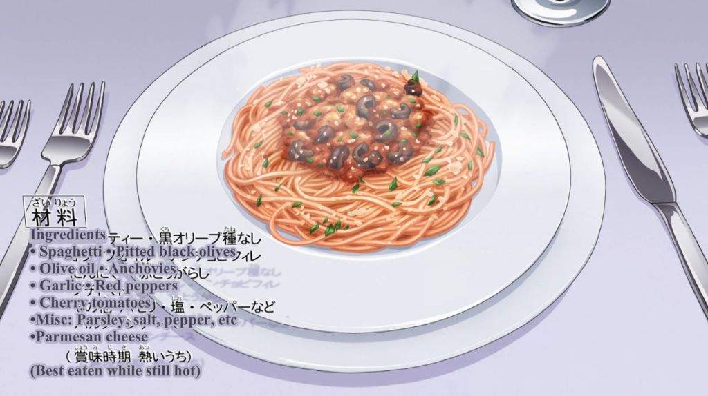 Top 5 Anime Spaghetti to Look At While Eating Spaghetti | Anime Amino