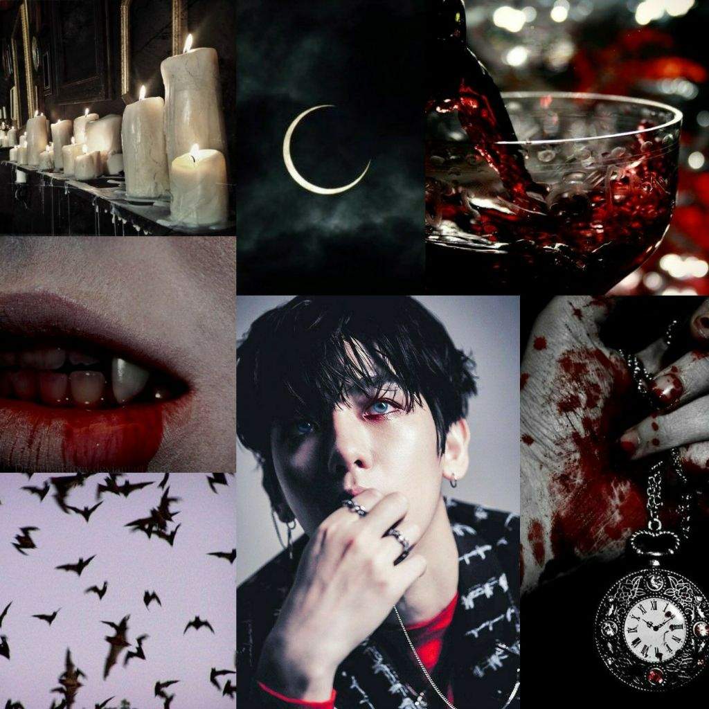 Vampire Baekhyun [aesthetic Board] 012 