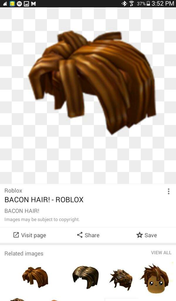 Bacon Hair Roblox Memes Called Smell My Hair