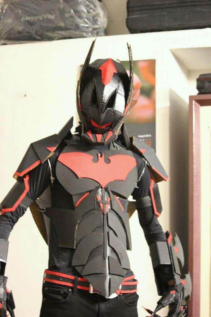 August 2016 made myself a batman beyond Armour from Cardboard | Cosplay ...