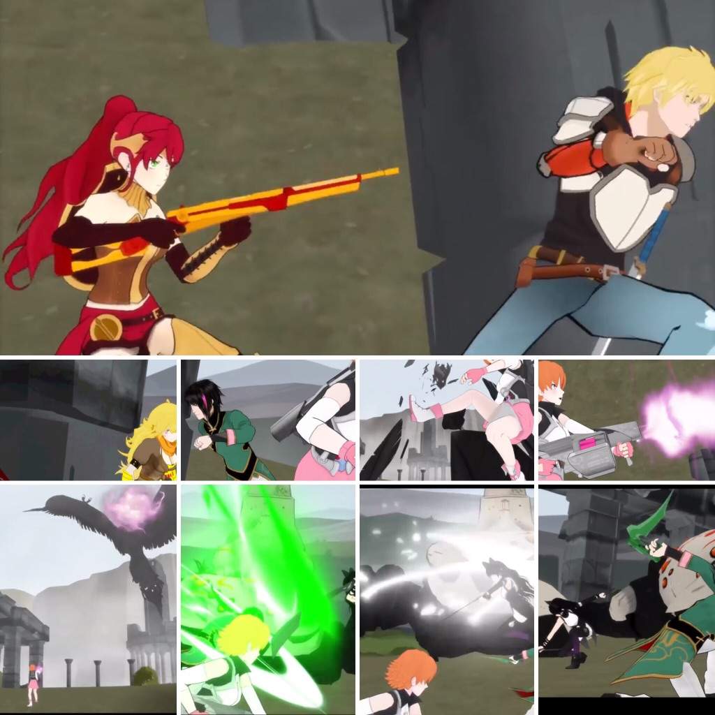 V1, C8: Players and Pieces ; RWBY Over-analysis.