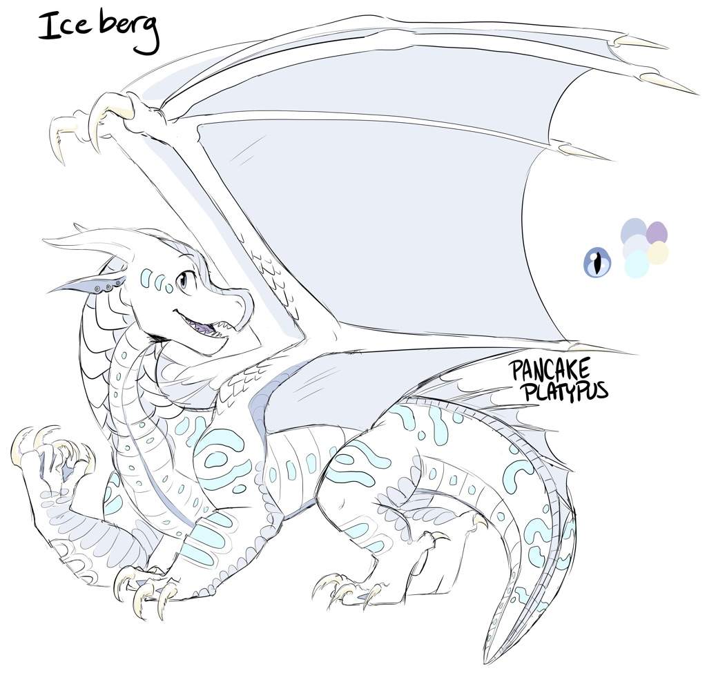 Seawing/Icewing hybrid OC.