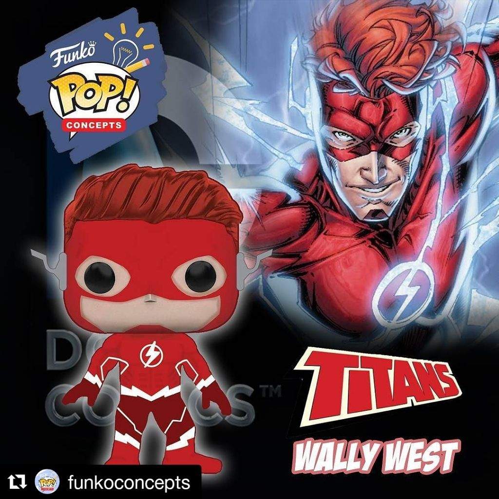 wally west funko pop