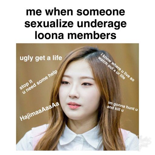it my first time to create a loona meme and 🌸 | LOOΠΔ Amino Amino