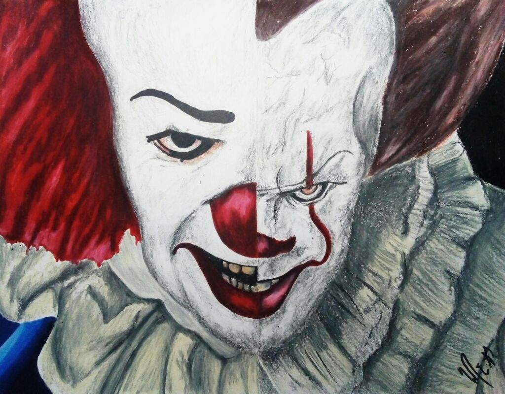 Speed Draw Pennywise Clown/1990 vs 2017.