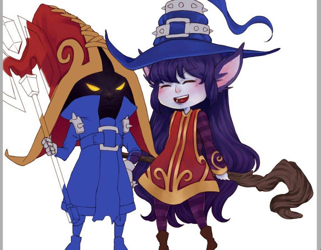 [fanart] Lulu & Veigar | League Of Legends Official Amino