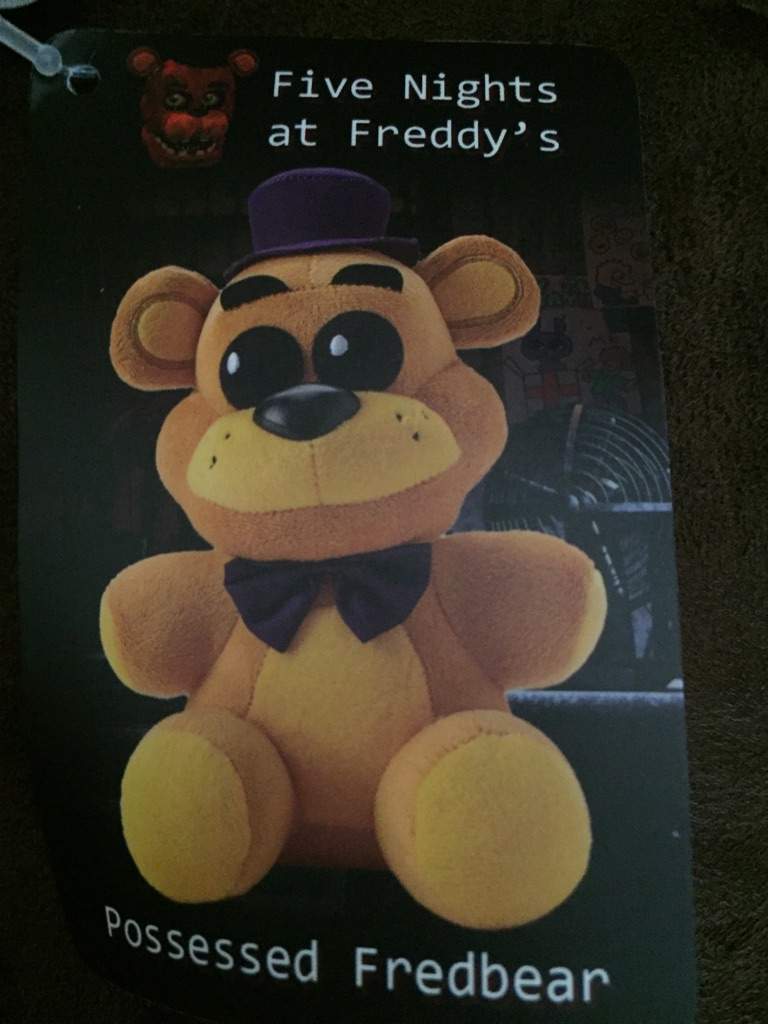 sanshee official five nights at freddy's 25cm possessed fredbear plush