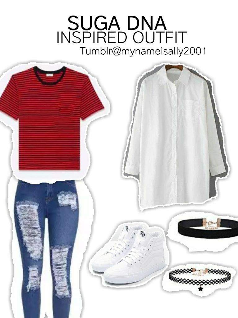 BTS DNA INSPIRED OUTFITS❤ | Korean Fashion Amino