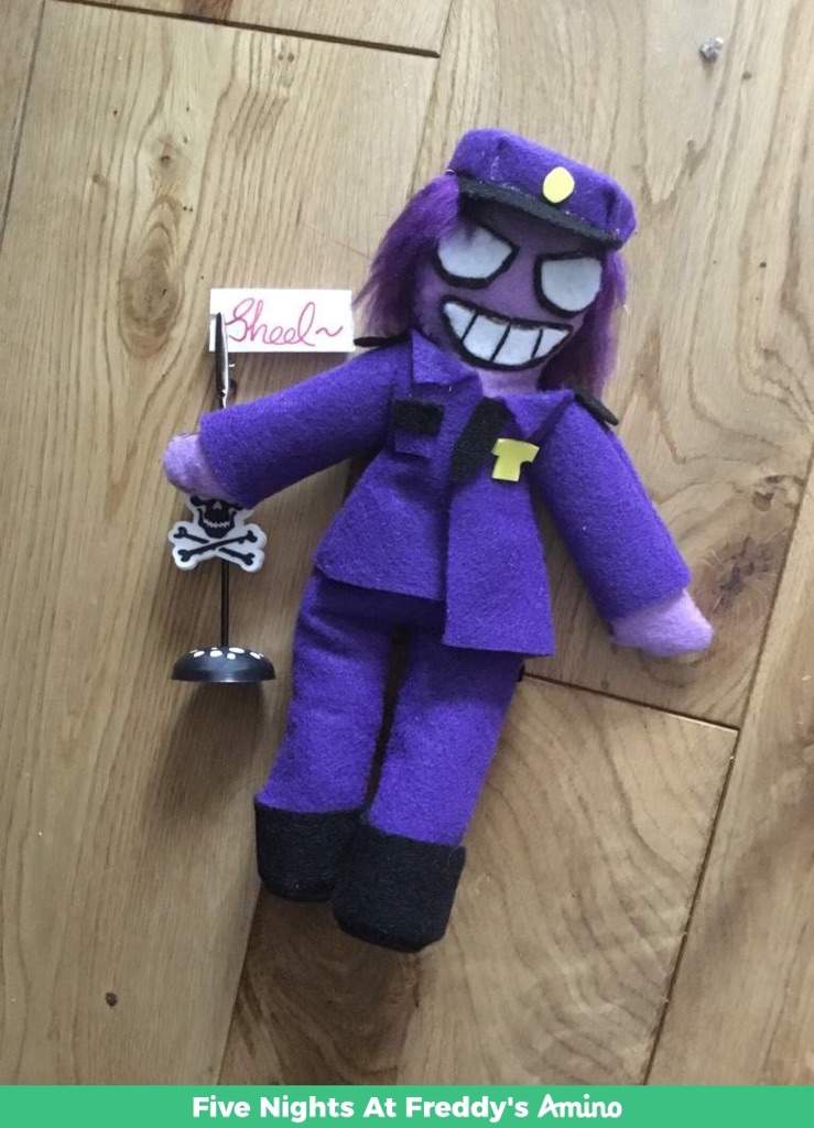 purple guy plush