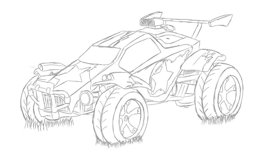 Descubrir 85+ imagen dibujos de rocket league - Viaterra.mx