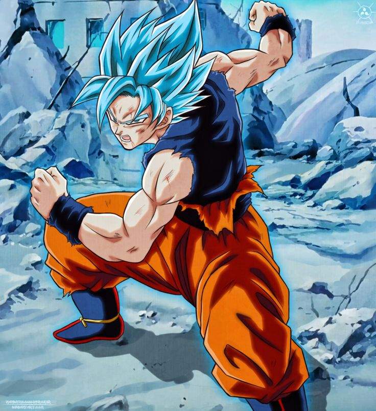 Goku Batalla al Límite Contra Zamasu fusión | DRAGON BALL ESPAÑOL Amino