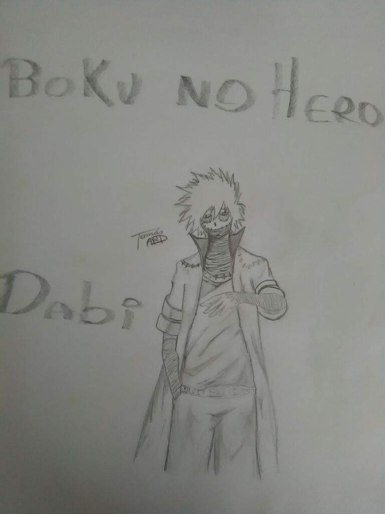 Dibujo de Dabi | Boku No Hero Academia Amino. Amino