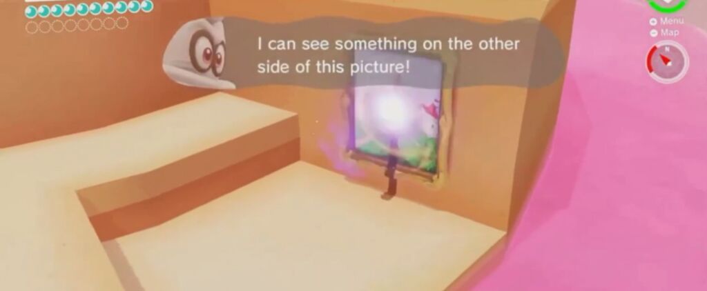 super mario odyssey peach kingdom secret room