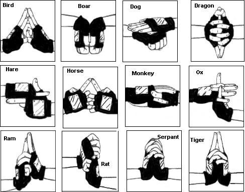 Shadow Clone Jutsu Hand Signs