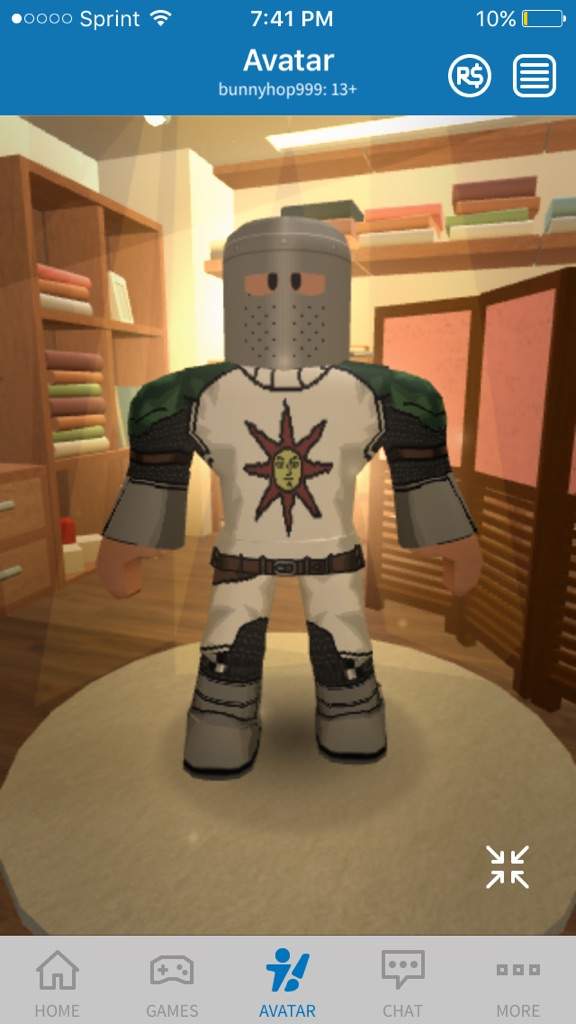I Think I Have Made A Perfect Representation Of Solaire From - dark roblox avatars
