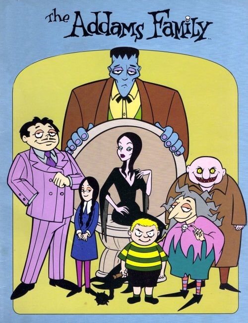 The Addams Family Cartoon | Monster Facts Amino