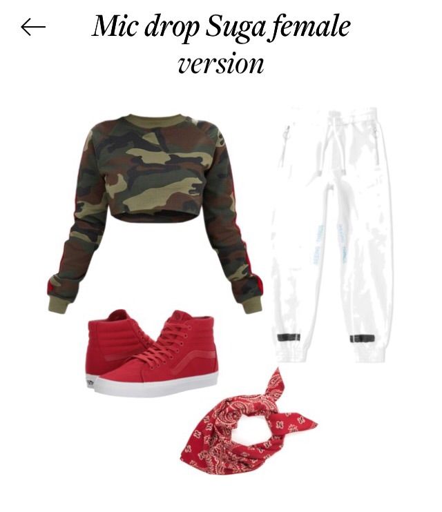 Mic drop clothes female version | ARMY's Amino