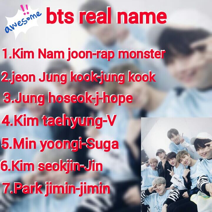 Bts Members Real Names With Pictures And Age 2020 - vrogue.co