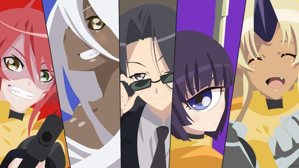 O with monster anime