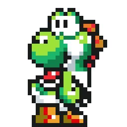 Yoshi | Pixel Art | Mario Amino