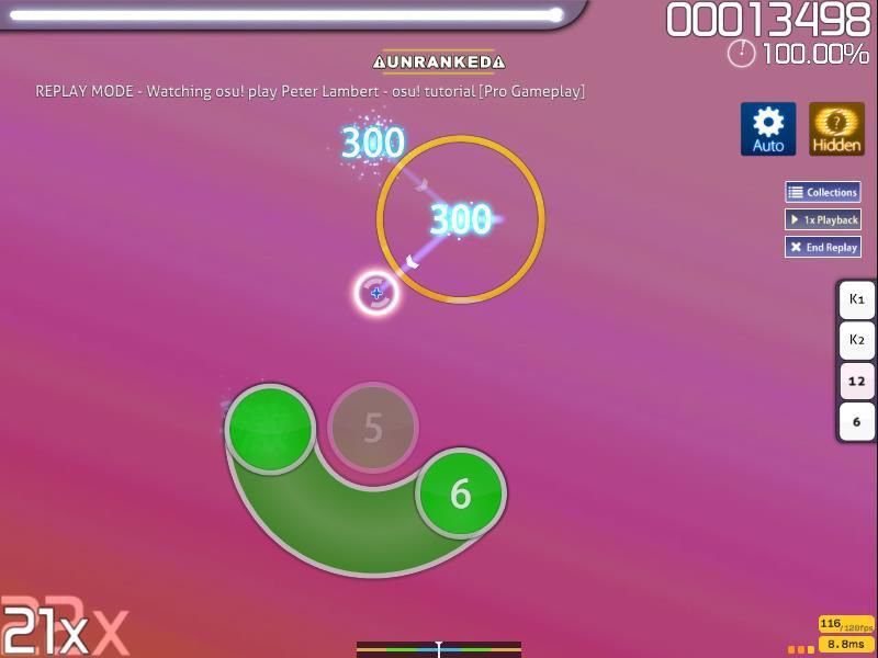 Как играть hidden osu