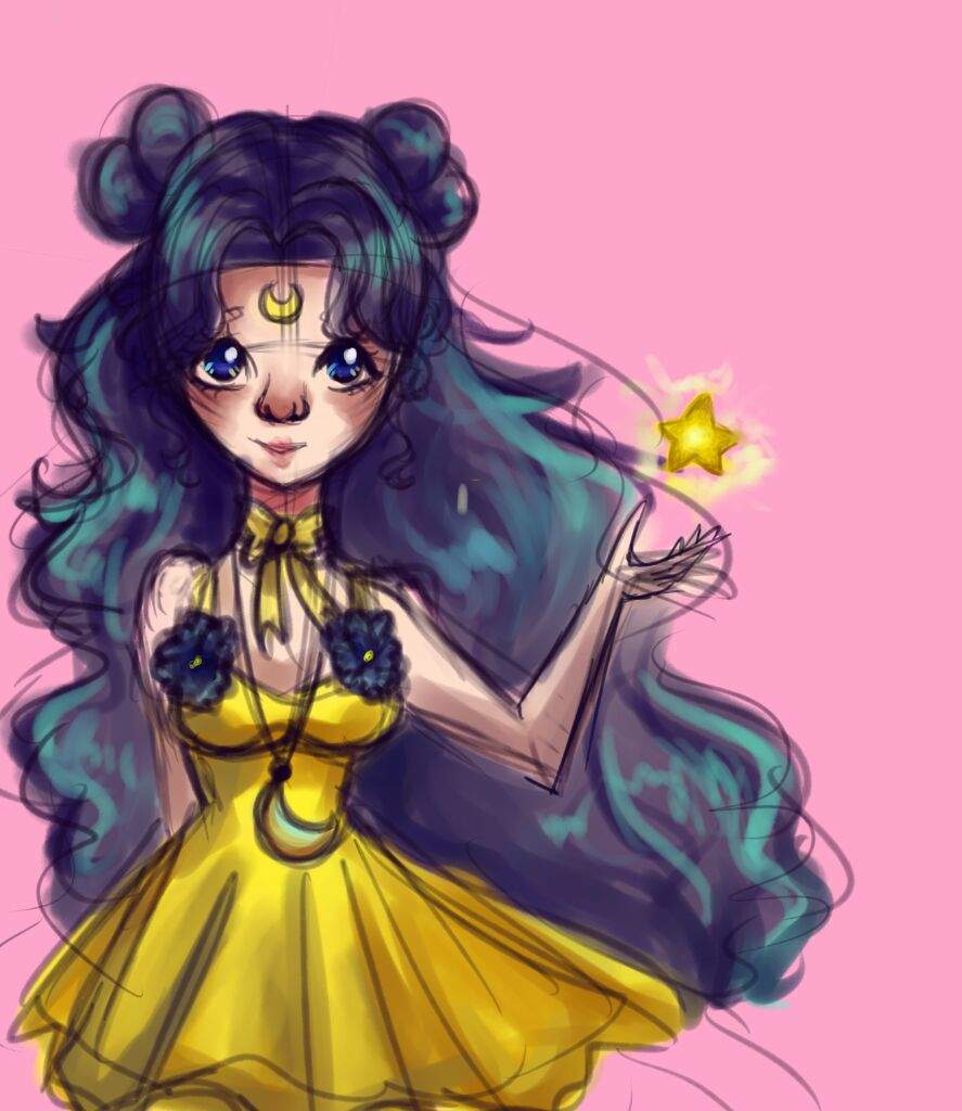 Dibujo De Luna Humana Sailor Moon Amino