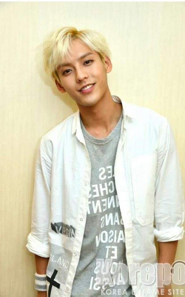 Blonde Minhyuk Btob Amino Amino