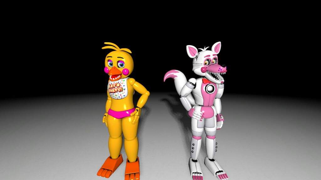 funtime foxy and toy chica