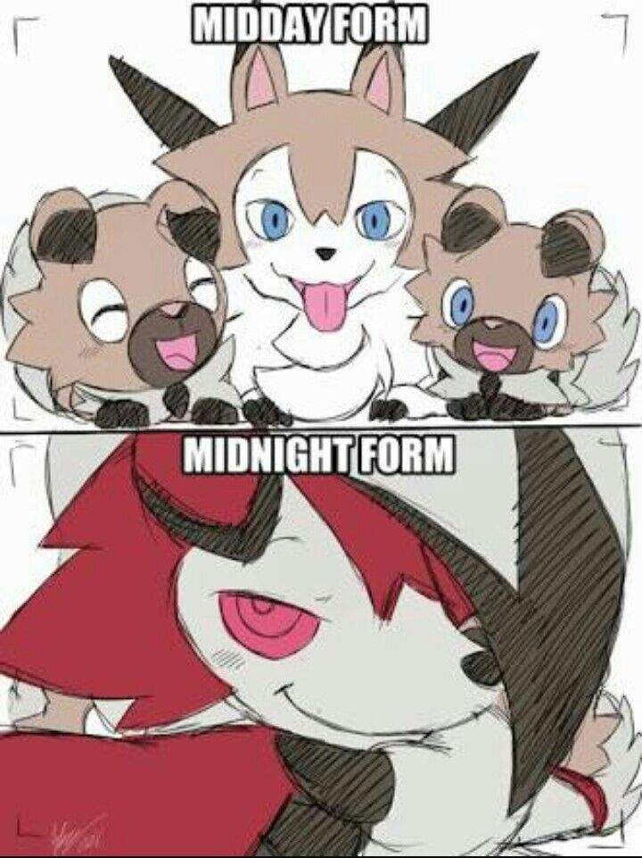 Lycanroc midday and midnight #2 | Pokémon Amino Em Português Amino