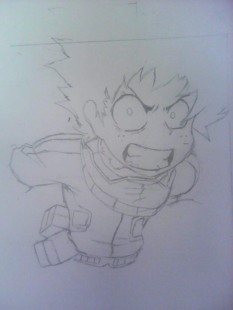 Como dibujar a izuku midoriya | •Arte Amino• Amino