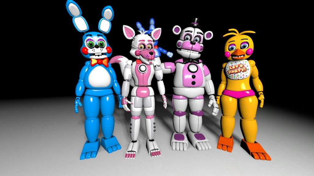 funtime foxy and toy chica