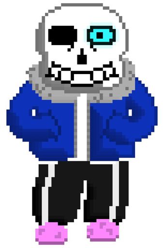 Sanz pixel art! | Undertale Amino