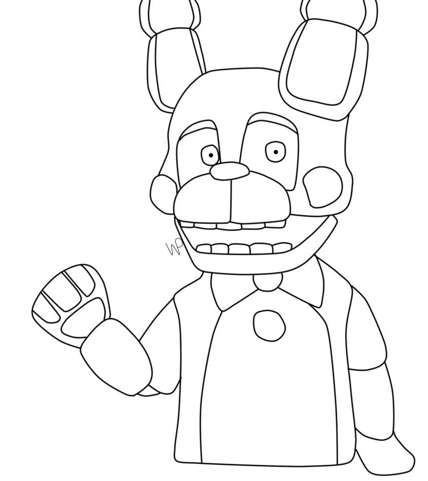 Random Bonnet drawing | Five Nights At Freddy's Amino