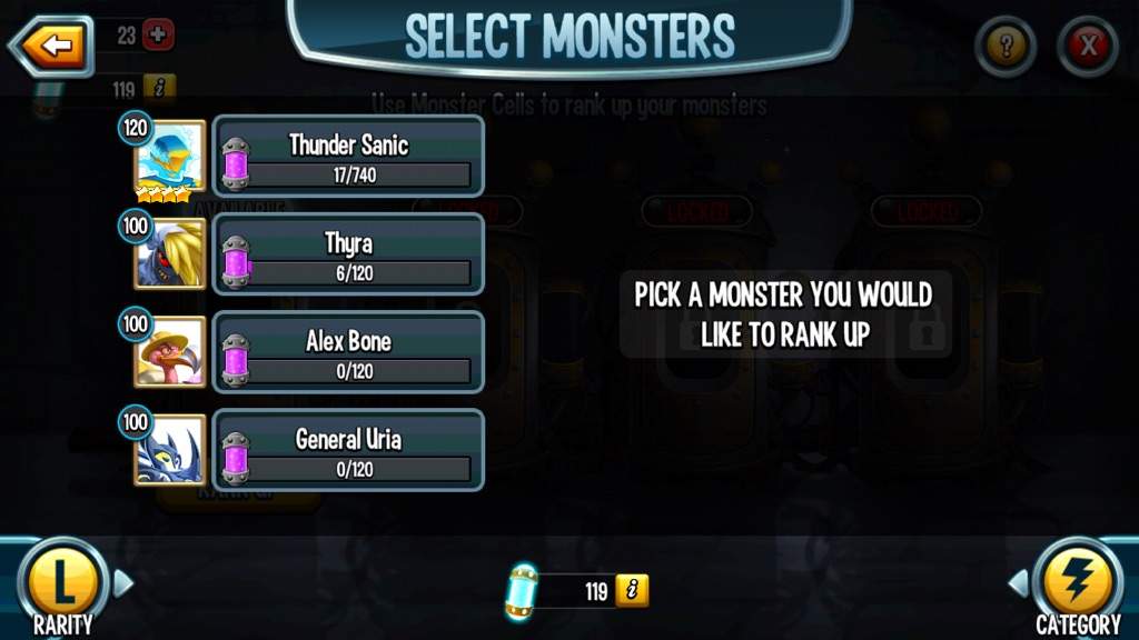viability rank monster legends