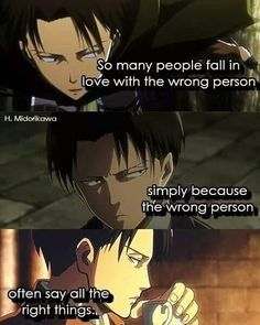 Featured image of post Levi Ackerman Quotes In Japanese / Levi has short, straight black hair styled in an.