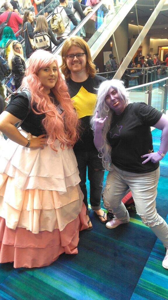 Steven Universe Rose Quartz Amethyst Cosplay Fan Expo 2017 Steven Universe Amino