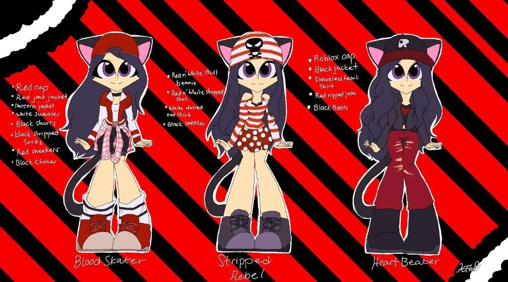 3 Outfit Model Drawing Roblox Amino