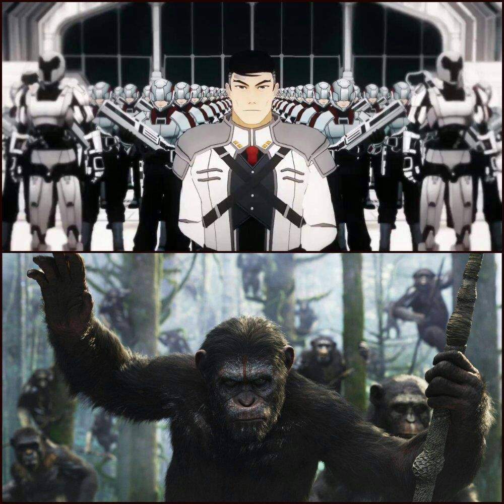 RWBY/Dawn of the of the Apes Crossover RWBY Amino